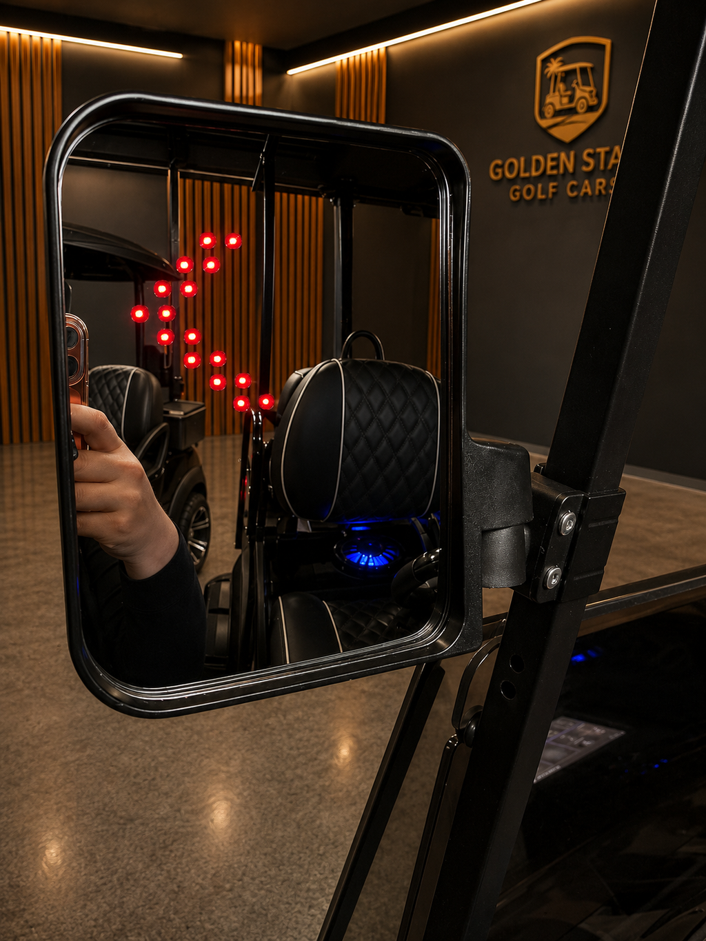Club Car Tempo – Black Sapphire 4 Passenger