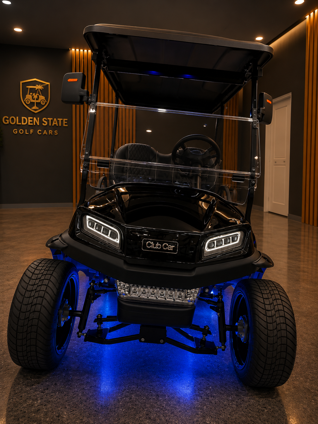 Club Car Tempo – Black Sapphire 4 Passenger