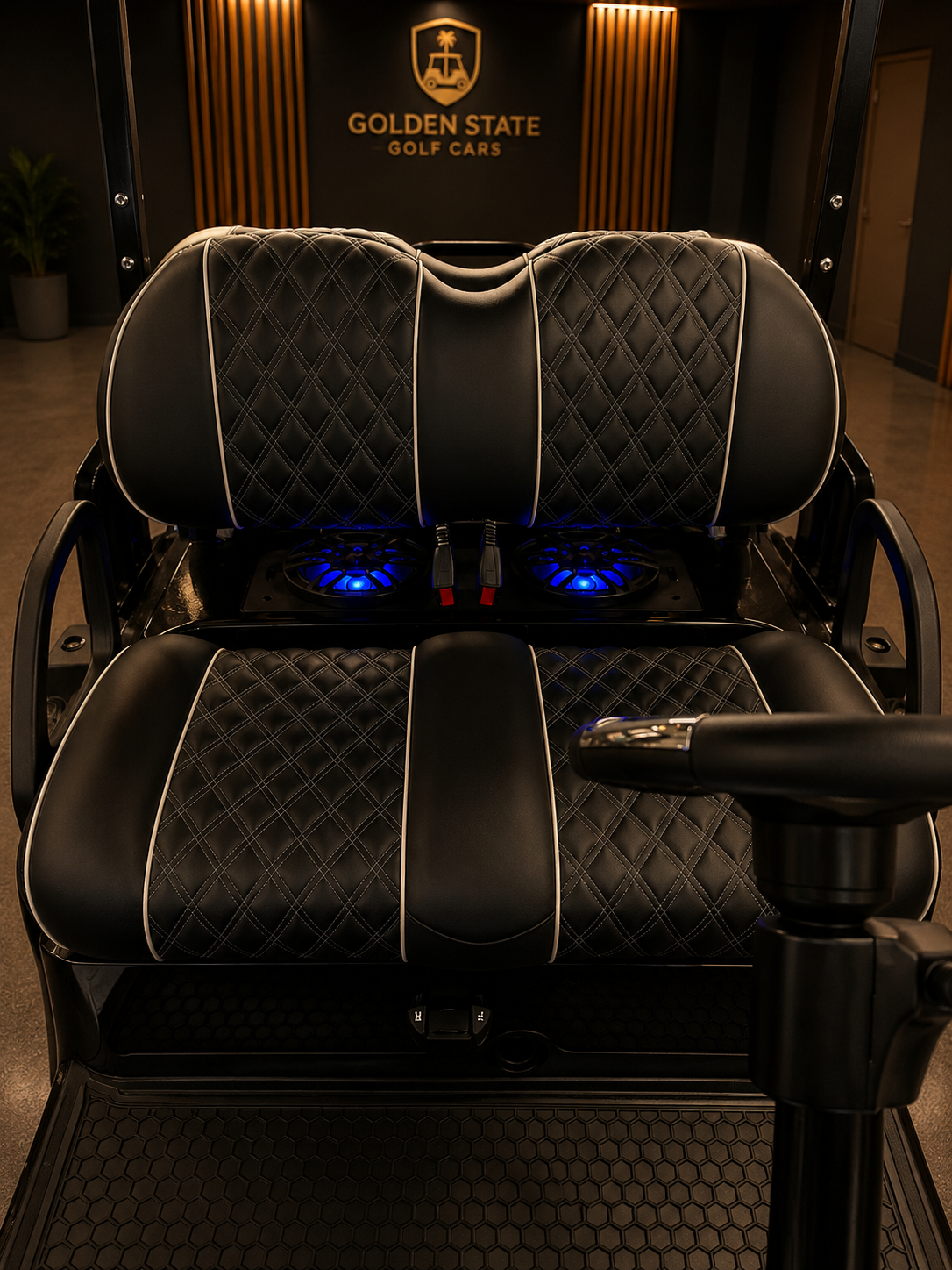 Club Car Tempo – Black Sapphire 4 Passenger
