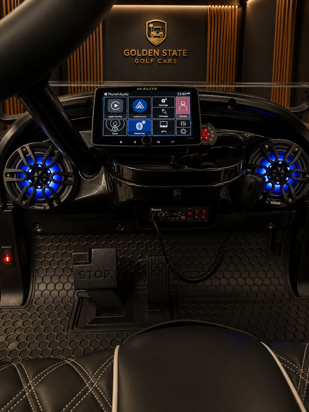 Club Car Tempo – Black Sapphire 4 Passenger