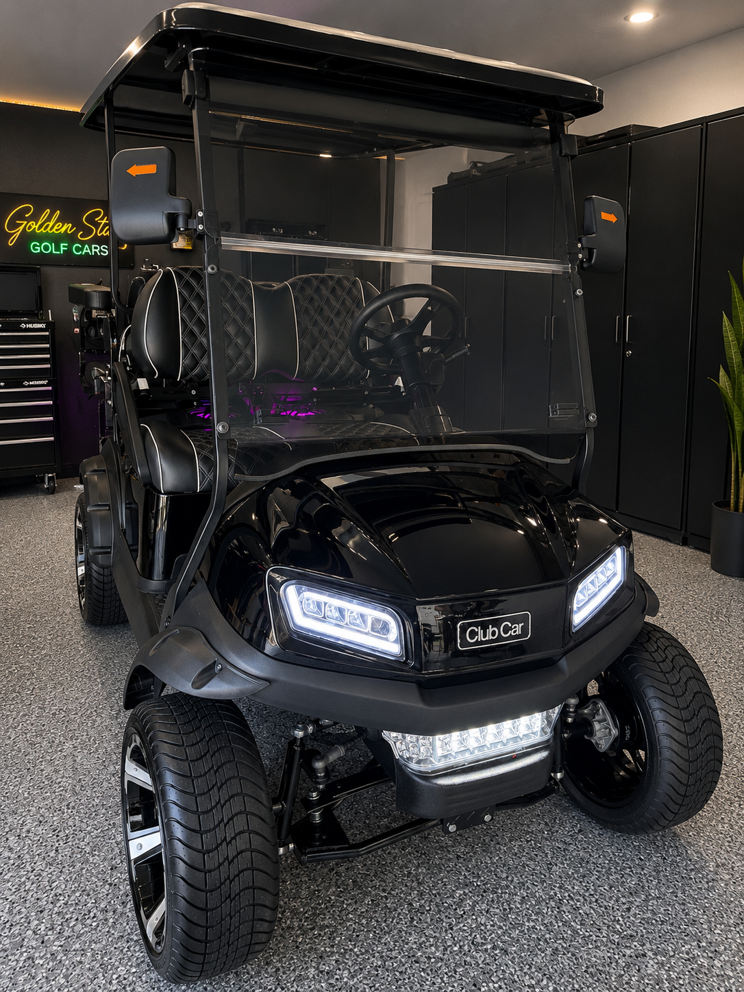 Club Car Tempo – Black Sapphire 4 Passenger